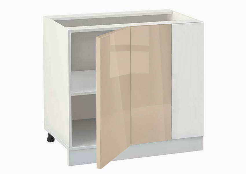 Ντουλάπι κουζίνας επιδαπέδιο γωνιακό 100εκ. Vizon , No 1001 MDF, κωδ. 1219922627, Genomax